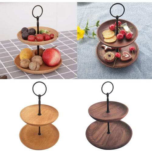 2 Tier Cake Stand Cupcake Stand Dessert Stand Tea Party Pastry Serving Platter Food Display Tower Tree Home Table Decorations