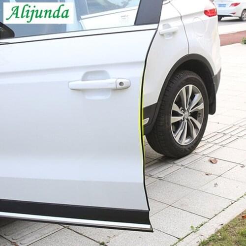 5 M car door scratch protection edge protection rubber seal sticker FOR Ford Focus Fusion Escort Kuga Ecosport Fiesta Falcon