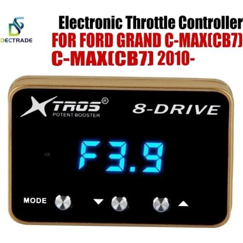 DECTRADE Car Electronic Throttle Controller Racing Accelerator Potent Booster For Ford C-Max Grand C-Max 2010- Tuning Parts