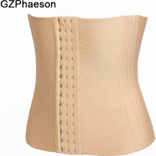 Seamless High Waist Body Waist Belts 16 Steel Boned Waist Training Corset One-piece Elastic Bands For Fitness Slim Shapewear