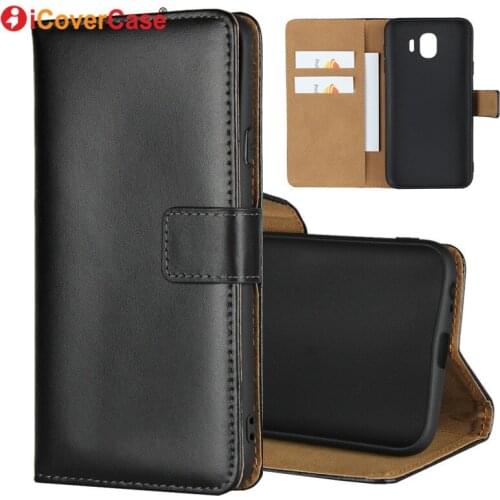 Retro Case For Samsung Galaxy J4 2018 Flip Cover Leather Wallet Cases Soft Protector Bag Coque Hoesje Bag For GalaxyJ4 2018 Etui