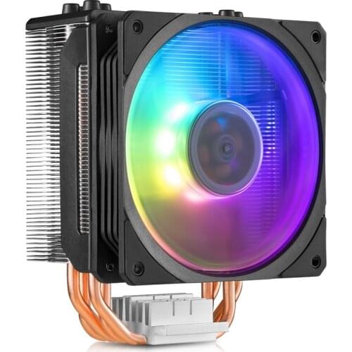 Cooler Master T400 ARGB CPU Cooler 4 Heatpipes Radiator 120mm RGB Fan For intel 115X 1366 2066 2011 AMD AM4 AM3 CPU Cooling