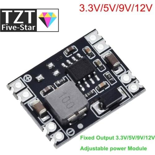DC-DC 3A Buck Step-down Power Supply Module 5V-12V 24V to 5V 3.3V 9V 12V Fixed Output High-Current