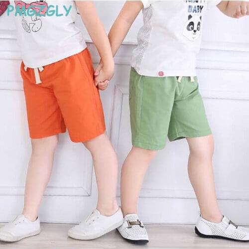 Boy Kids Shorts Children Summer Cotton Short Pants For Boys Thin Toddler Shorts Casual Clothing 2-8 Years Childrens Clothing