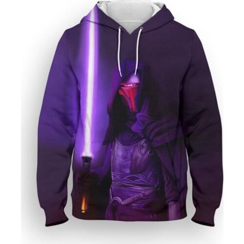 Star Wars Child hooded sweatshirts Autumn 3D Print New Casual Mens clothes Harajuku Women Long sleeve hoodie Cool Kids Pullover