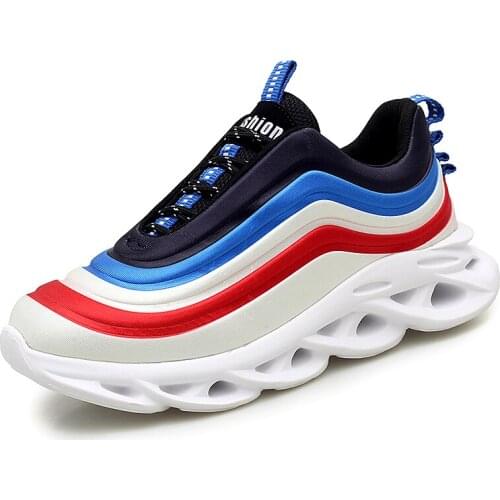 Breathable mens casual for hombre de red leisure white sneaker summer comfortable Men deporte sneakers black work men Fashion