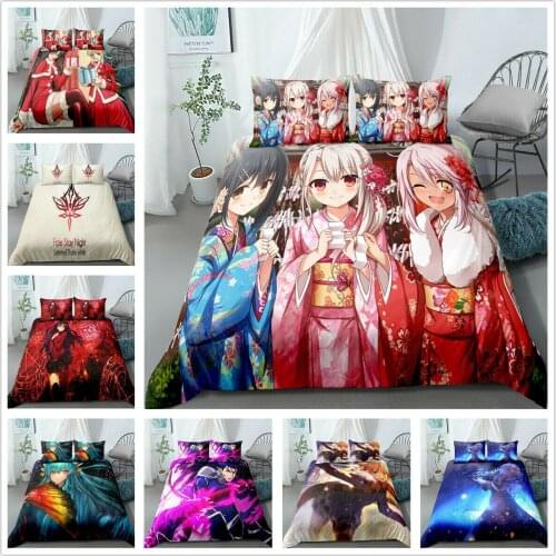 Fate Home Textile Pillow Case 3D Duvet Covers Comforter Bedding Sets Bed Set Home Decor Bedding