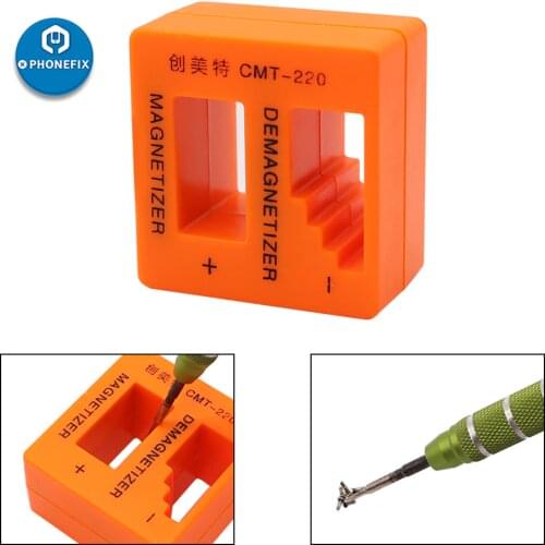 Magnetizer Demagnetizer Tool JM-X2 2-IN-1 Screwdriver Bench Bits Gadget Handy Magnetized Driver Quick Magnetic Degaussing