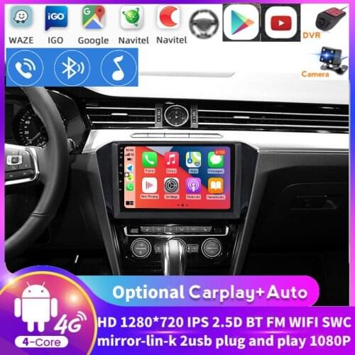Navitree For VW/Volkswagen/Passat B8 2010- 2020 Android Car Stereo Radio Gps Have BT Player Support Floating Window/Canbus