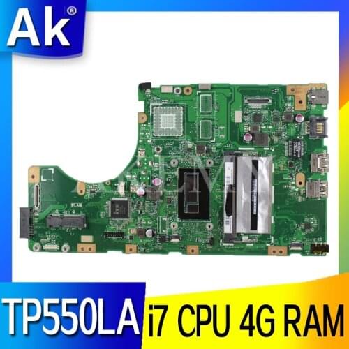 New!Akemy TP550LA mainboard For ASUS TP550LA TP550LJ TP550LD TP550LN motherboard 100% Tested OK i7-4510U/4500U 4G RAM GM