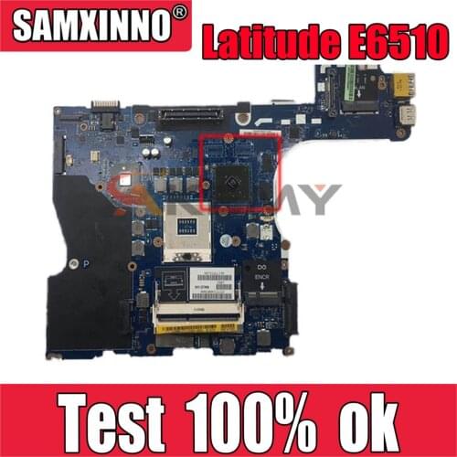 Original Laptop motherboard For DELL Latitude E6510 QM57 Mainboard CN-0NCPCN 0NCPCN NAL22 LA-5573P N10M-NS-B-B1