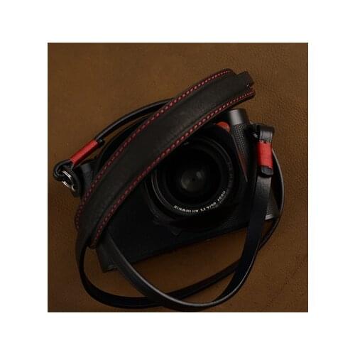 Handwork cowhide Camera Shoulder Neck Strap Belt for Mirrorless Digital Camera Leica Canon Fuji Nikon Olympus Pentax Sony DSLR