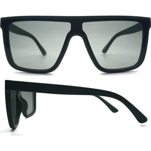 Custom Shade 2021 Sunglasses Big Frame Square Mens Women Fashion Sunglasses UV400 Polarized Glasses