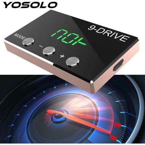 Racing Accelerator Potent Booster 9 Drive 5 Modes Plug Play Tuning Parts Accessory Throttle Response Controller