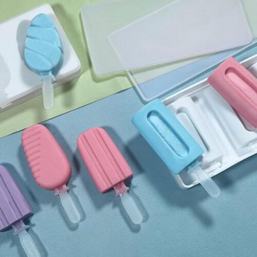Ice Cream Maker Eco-friendly BPA Free Silicone Reusable Ice Pop Maker Tools for Home