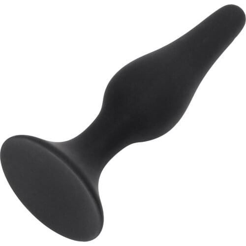 VATINE Erotic Toys Butt Plug for Beginner Anal Plug Black Silicone Adult Products Anal Sex Toys for Men Women Prostate Massager