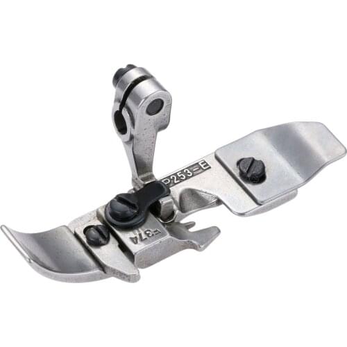 1 Pc Metal P253E/F374 Sewing Machine Foot Presser Fit JUKI 3314 SIRUBA 747 Four Threads for Industrial Overlock Sewing Machine