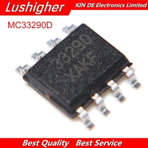 5PCS MC33290D SOP8 MC33290 SOP 33290 SOP-8 SMD MC33290DR2 MCZ33290 MC33290DR2G