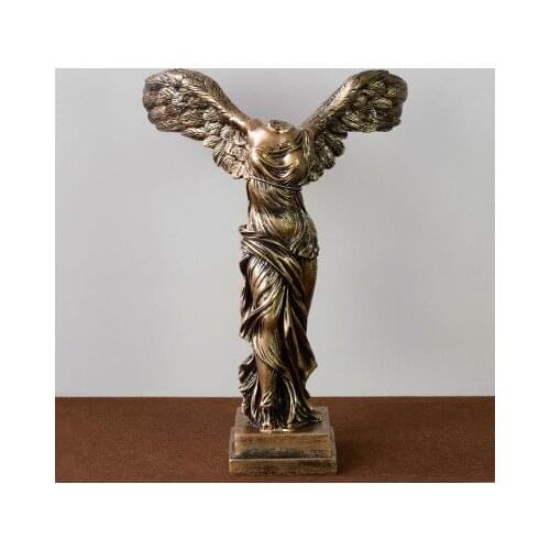 The goddess of victory moon goddess of hunting furnished artworks ncient Greek mythological figures sculpture home decoration