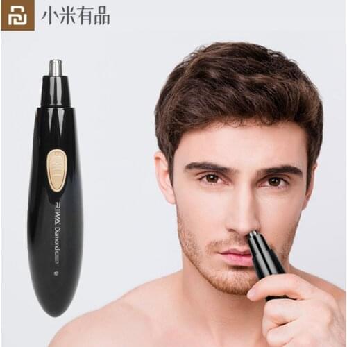 Youpin Riwa Electric Mini Ear Nose Hair Trimmer Waterproof Rechargeable Portable Nostril Shaver Hair Removal Tool Men And Women
