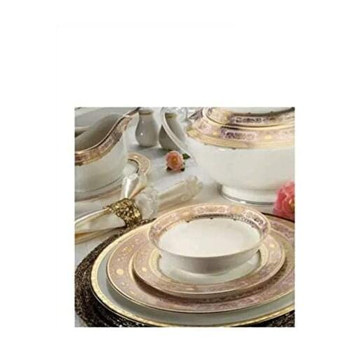 Aryıldız Royal Queen Brias Porcelain 72 Pieces Dinner Set 61001