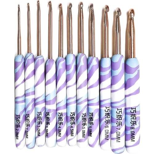 Hooks and knitting accessories croche needle kit weave tool Crochet hooks so weave aluminum Set of knitting needles knitting bag