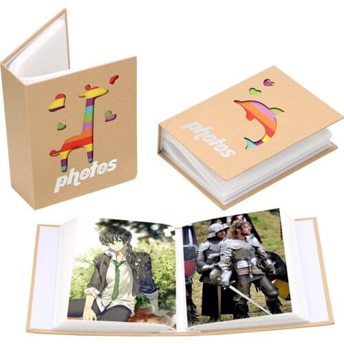 Picture Storage Mini Photo Album 6 inch Scrapbooking Picture Saving Memory gift 100 Pockets Instant Photo Album Picture