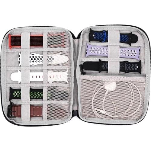 Multifunctional Portable Watch Storage Box Strap Storage Bag Strap Travel Case Fixed Bag