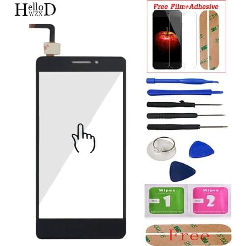 For Lenovo Vibe P1M P1ma40 P1mc50 Touch Screen Glass Digitizer Panel Front Glass Sensor Tools Adhesive + Screen Protector Gift