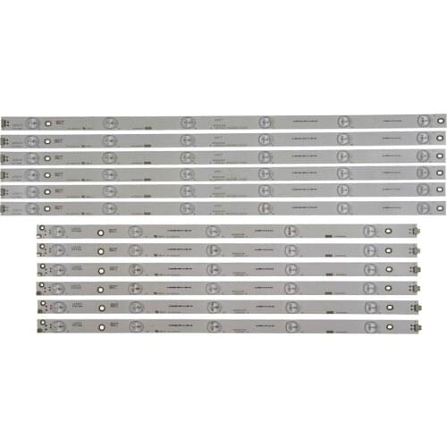 LED backlight strip 11 lamp for LB-C550F14-E4-S-G1-L02/L03 LB-C550F14-E4-S-G1-DL5/DL6 LD1 LD2 DL9 DL10 55D3000 D2000 LB55036