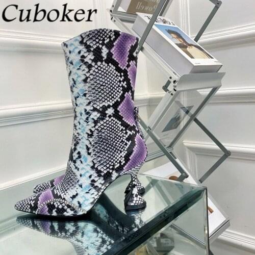 Cup Heel Pointed Toe Women Chelsea Boots Genuine Leather Short Ankle Boots Sexy Runway Brand Designer 2021 Autumn Boots Women