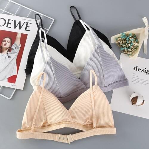 Women Push Up Bra Lingerie Sexy French Style Bralette Seamless Underwear Brassiere Wire Free Underwear 3/4 Cup Bras