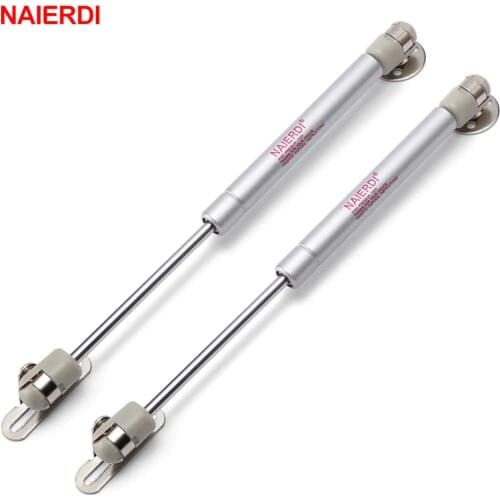 2PCS NAIERDI 6-15KG Furniture Gas Spring Hinges Kitchen Cupboard Cabinet Hydraulic Hinge Door Strut Lid Support Box Hardware