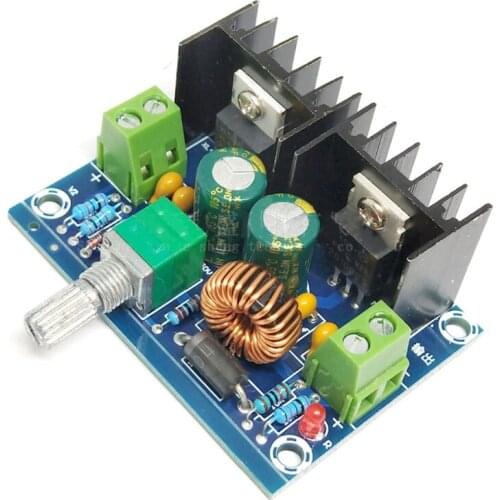 200W 4-40V to 1.25-36V DC-DC Step Down-Buck Converter 180KHz Power Supply Module QX2E