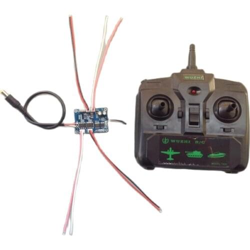 6 Channel 5A High Power Remote Control Set for Nesting ships, Remote Control Ank Cars, Differential Cars, Differential Ships