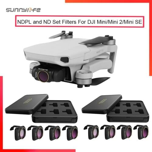 Drone Accessories For DJI Mavic Mini SE/Mini/Mini 2 Filters ND Set 4/8/16/32 NDPL Set Polar Kit Camera Lens Filter Protection