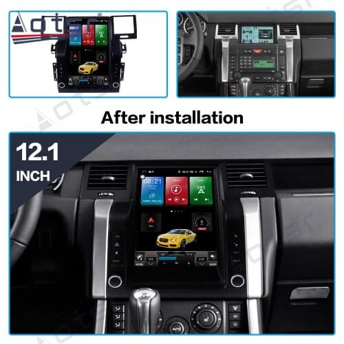 For Land Rover Evoque 2005 - 2009 Android 10 Tesla Car Radio Wireless Carplay GPS Navigation DSP Car Multimedia Player
