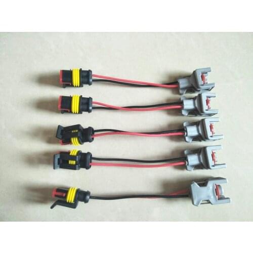 Free Shipping! 5 pcs Connectors FOR Del-phi common rail diesel injector nozzle,Injector nozzle connectors