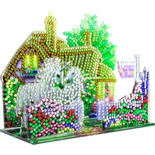 DIY Diamond Painting European Home Garden 3D Puzzle picture Diamond embroidery Cross Stitch Kits Rhinestone Arts Decor