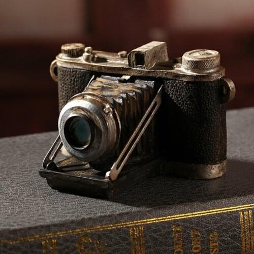 Creative Photography Props Simulation Camera Old Camera Props Photography Crafts Retro Home Decoration Accessories