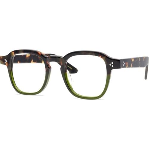 Prescription Lens Acetate Glasses Frame Vintage Unisex Full Rim Optical Eyewear Anti-reflective Goggle Reading Eyeglasses Gafas