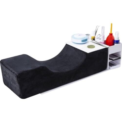 Eyelash Extension Velvet Warm Neck Pillow | U-shape Ergonomic Curve Pillow, Makeup Grafting Eyelash Pillow Neck Support