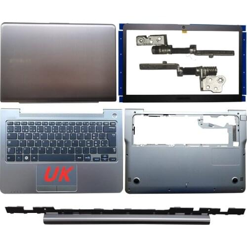 NEW For Samsung NP530U3C 530U3B 535U3C 532U3C 535U3B Laptop LCD Back Cover/Front Bezel/Hinges/Hinges Cover/Palmrest/Bottom Case