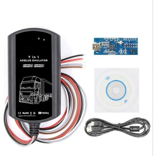 New Professional Adblueobd2 EMULATION MODULE High Precision Car Diagnostic Tool Support For 7 Brand Car Repair Simulator Meter