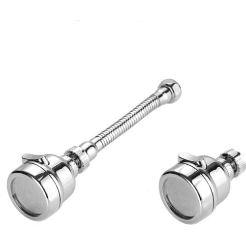 360 Degrees Rotation Adjustable Faucet Extender for Kitchen Bathroom Accessories Extender Faucet Three Kinds of Output Water