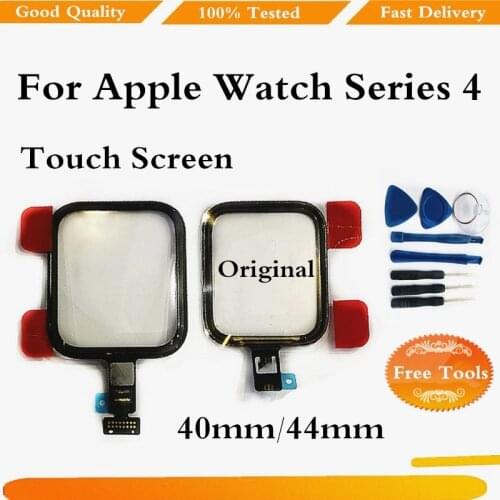 40mm/44mm For Apple Watch Series 4 Touch Screen Digitizer Glass Panel Sensor Lens Repair For iWatch Series 4 Touch Screen
