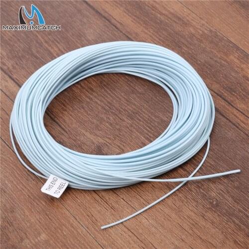 Maximumcatch High Quality 7/8/9wt Saltwater Fly Fishing Line Sea Fishing 100FT Floating Line with one Welded Loop