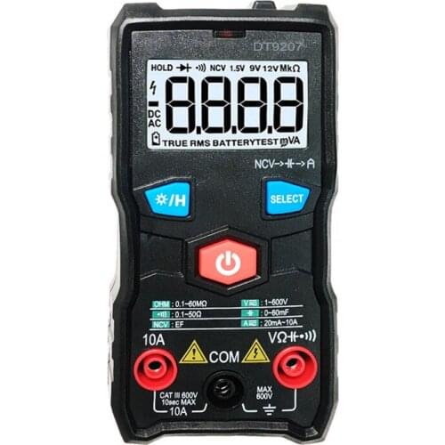 High Precision Full Automatic Digital Multimeter Intelligent Anti Burning Universal Meter Electrical Maintenance Instruments