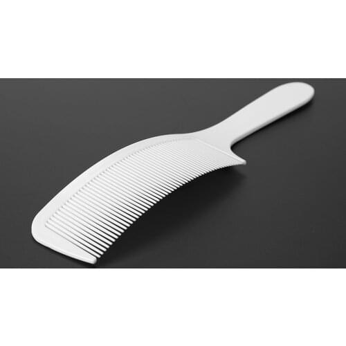 1PC Creative Curved Hair Clipping Cutting Arced Comb Barber Flat Top Haircut Comb Brush Hairdressing Tools Barber Combs