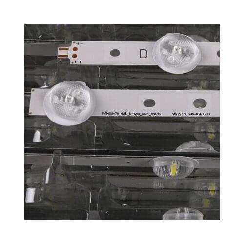 10pcs LED backlight bar Replacement for SVS400A79 4LED A B D 5LED C type SVS400A73 40D1333B 40PFL3208T LTA400HM23